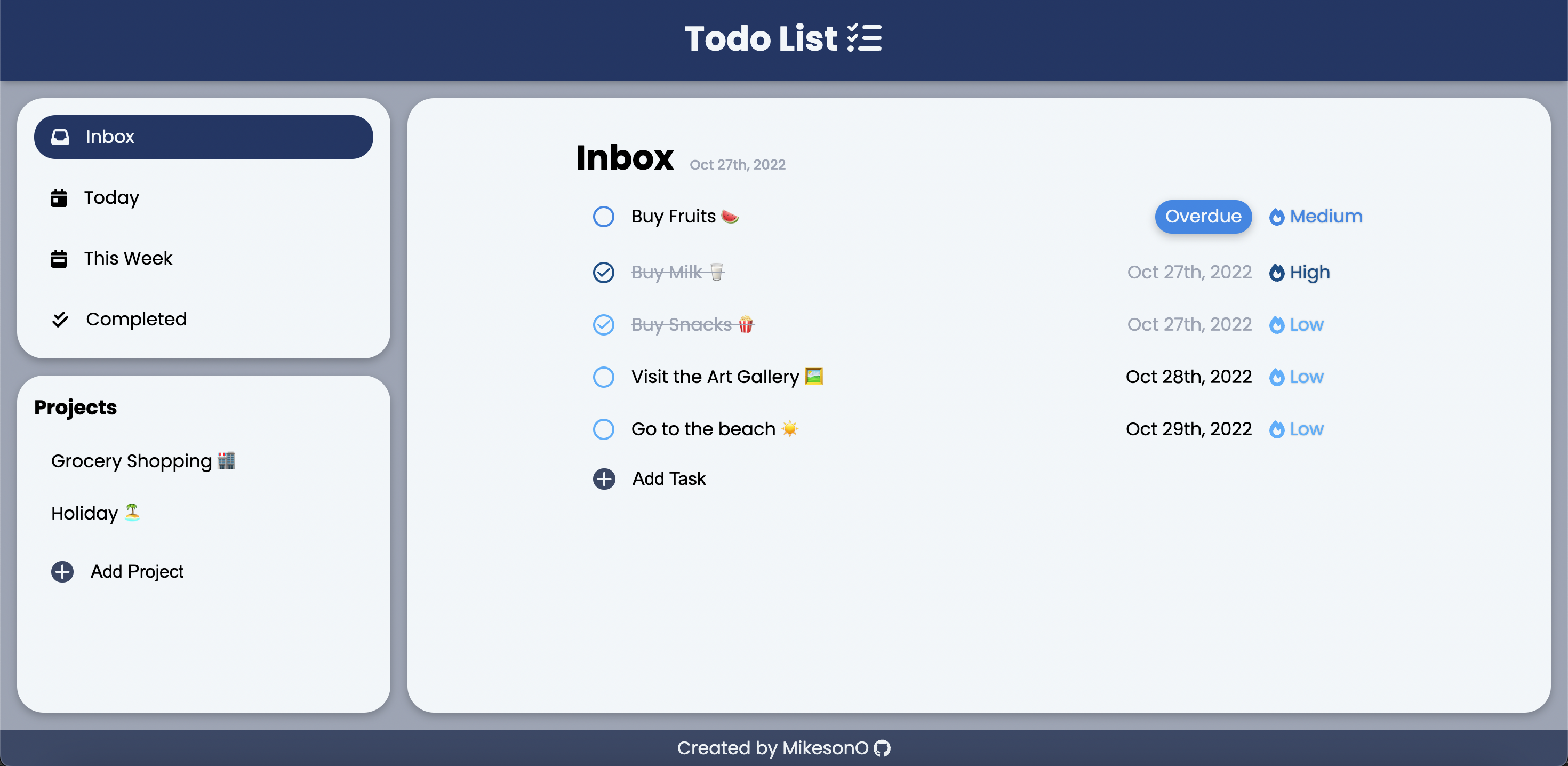 To Do App